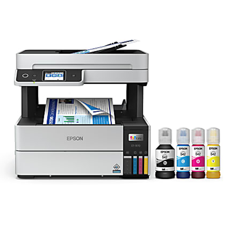 Epson® EcoTank® Pro ET-5170 C11CJ88201 InkJet All-In-One SuperTank Color Printer